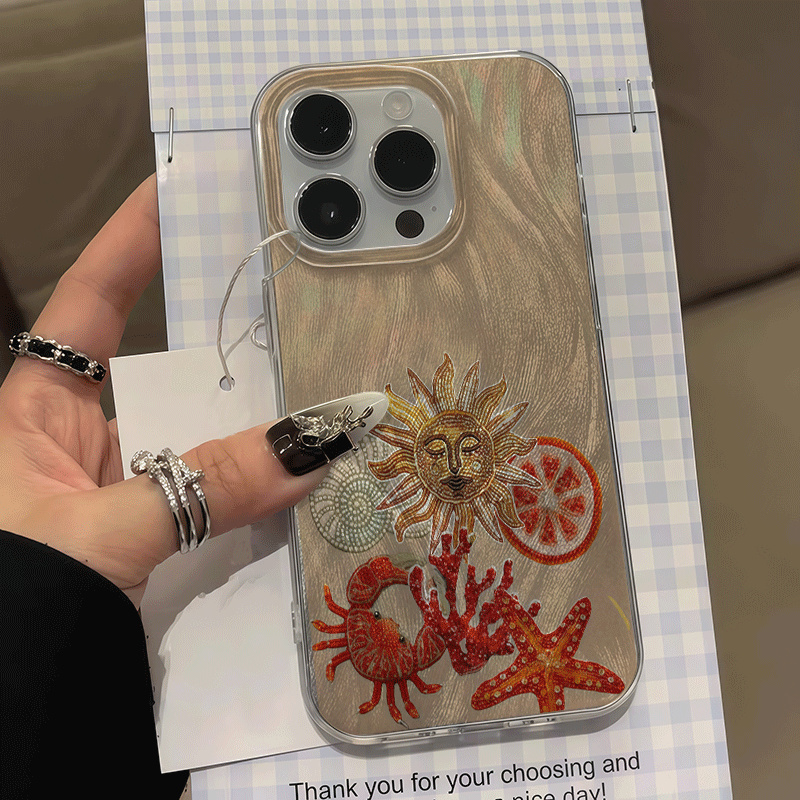 Xiaomi Redmi Note 14 - Camera Protection Crab and starfish Ice