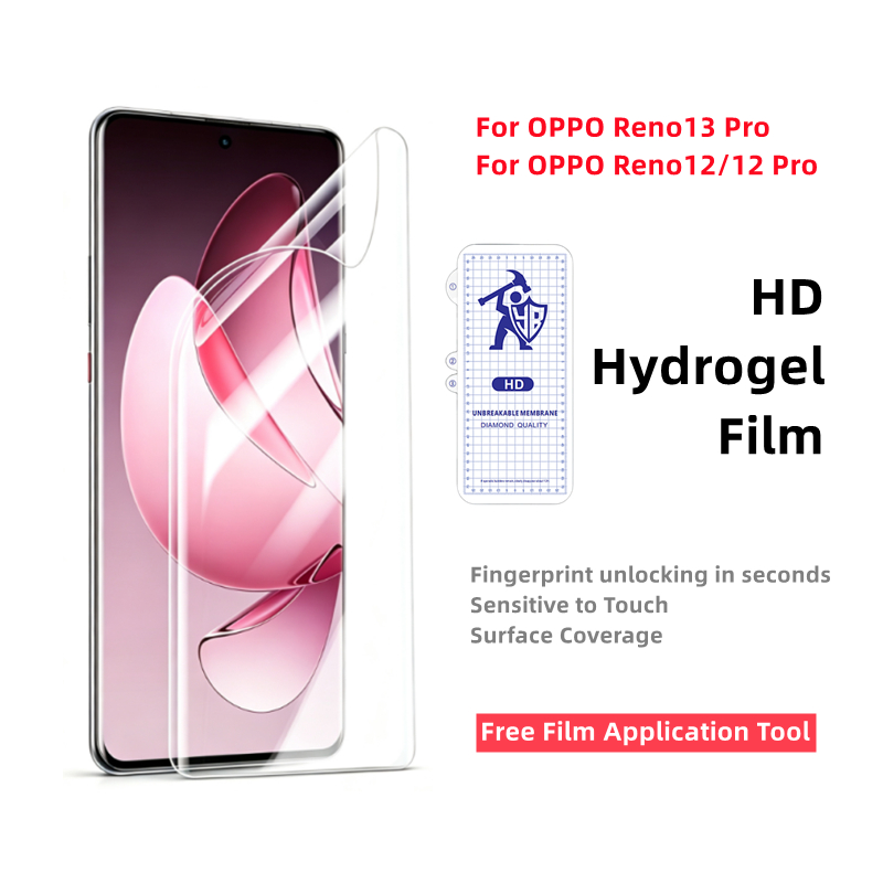 2/3/4pcs HD Hydrogel Film For  - Oppo Reno 12 review and price