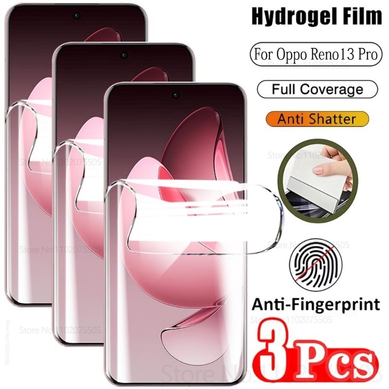 3pack Full Coverage Hydrogel F - Oppo Reno 12 review and price