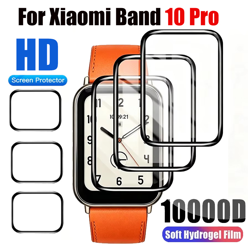 1-5PCS For Xiaomi Mi band 10 P - Smartwatch Screen Film review and price