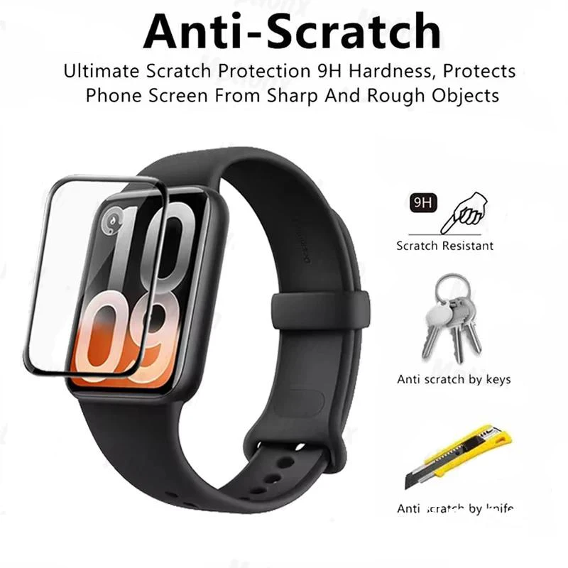 1-5PCS For Xiaomi Mi band 10 P - Smartwatch Screen Film review and price