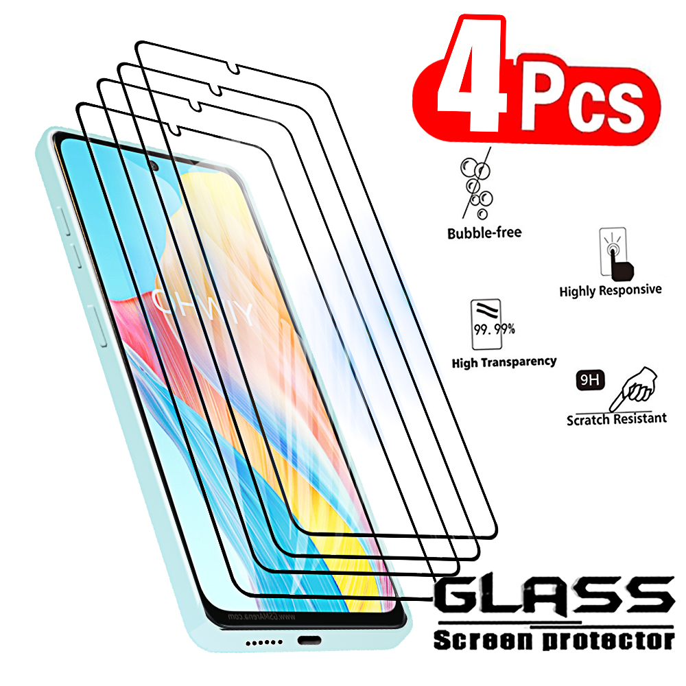 4Pcs Tempered Glass For Oppo A - Oppo A78 review and price