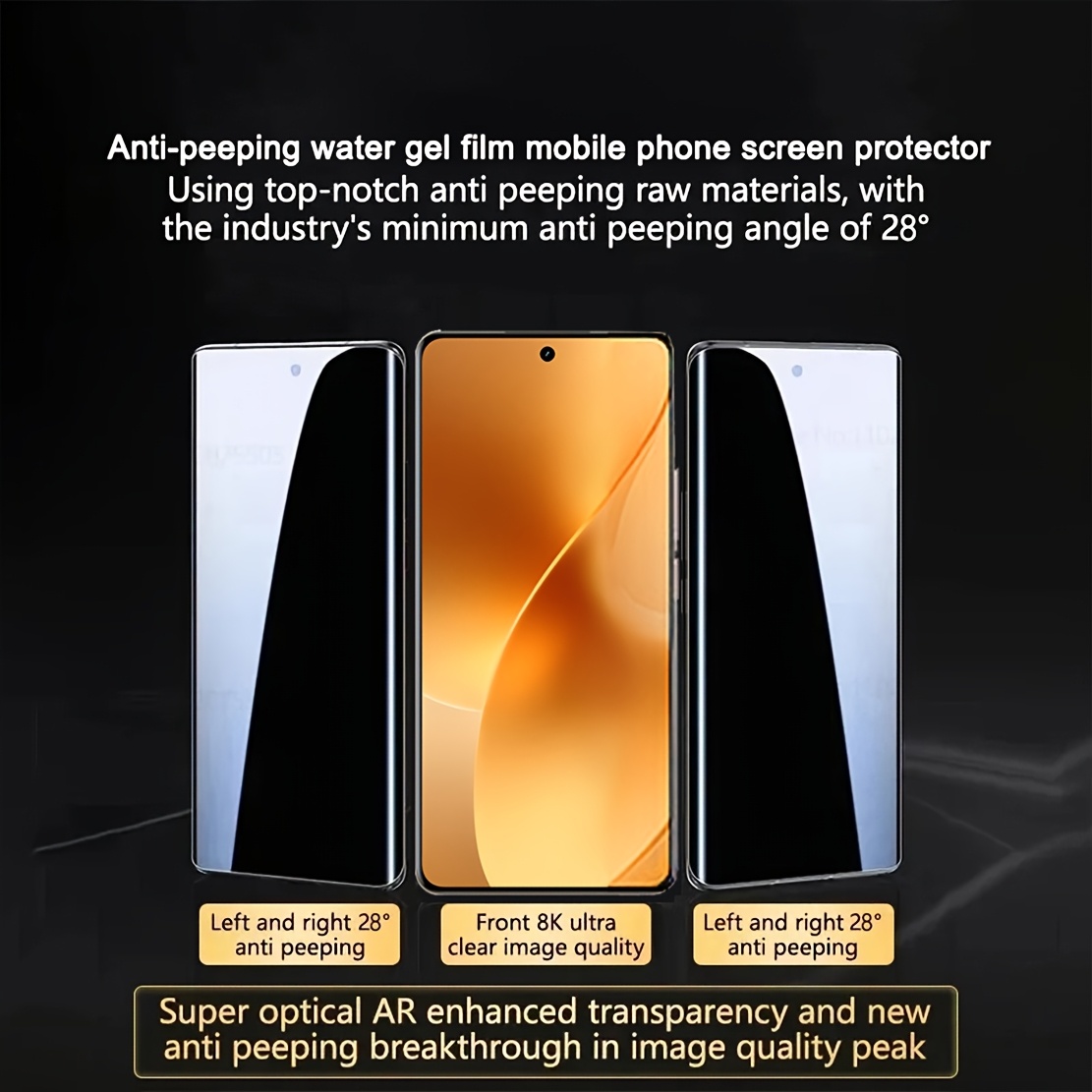 3Pcs Privacy Hydrogel Film For - Oppo Find X8 review and price