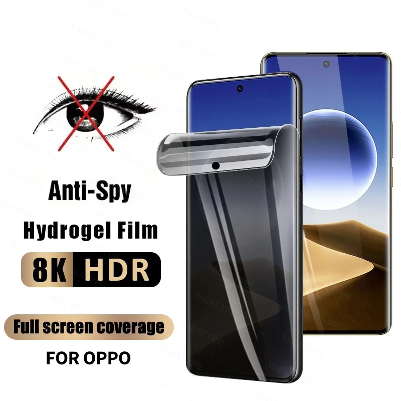 3Pcs Privacy Hydrogel Film For - Oppo Reno 12 review and price